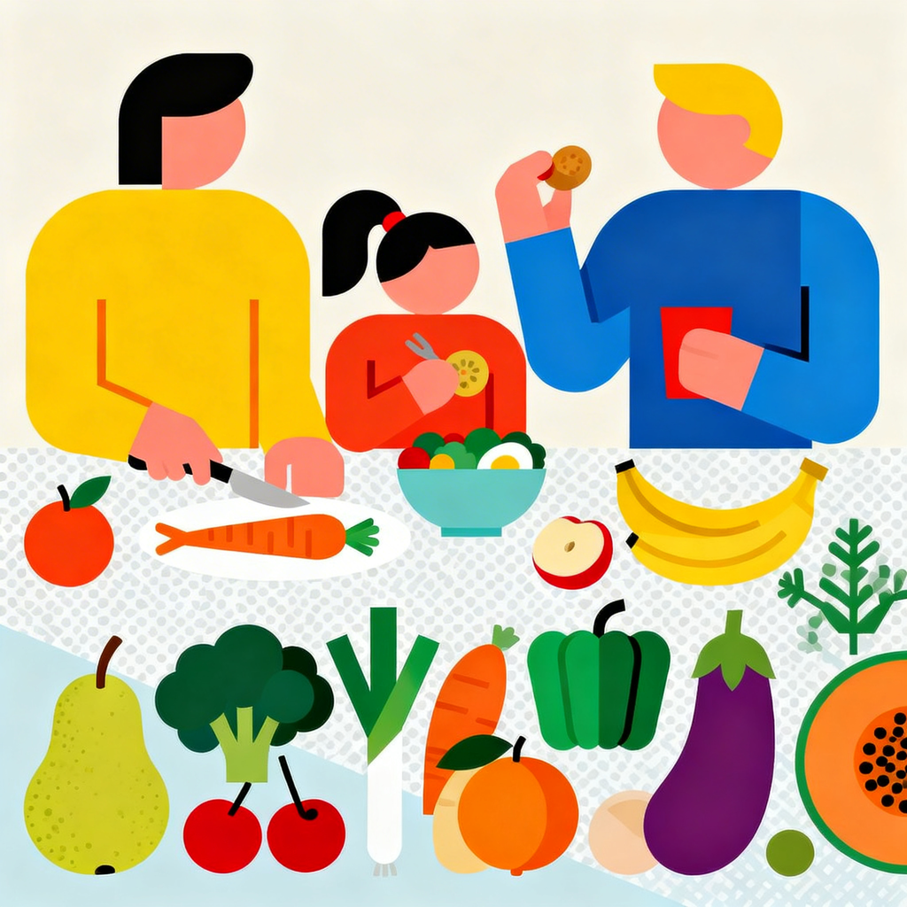 Jak wprowadzić zdrowe nawyki żywieniowe w rodzinie