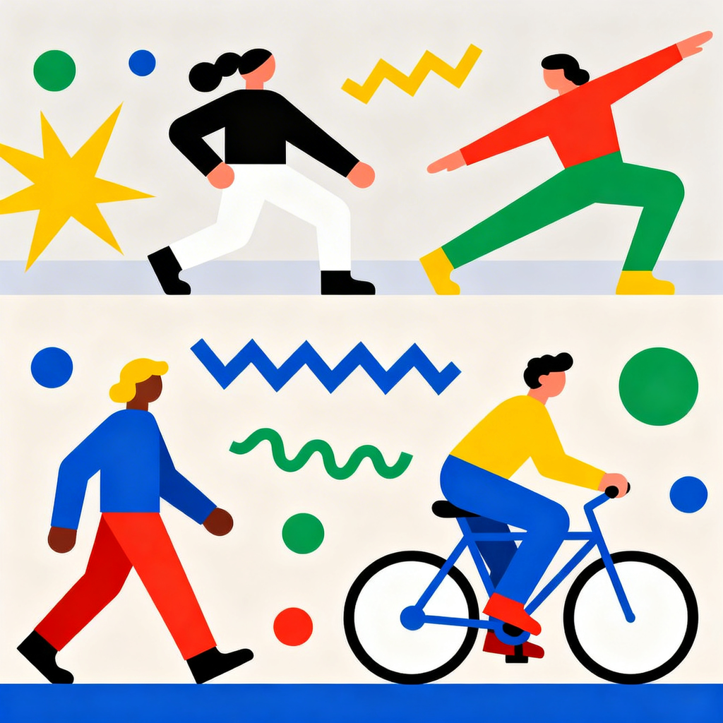 Jak stworzyć aktywność fizyczną w codziennym życiu